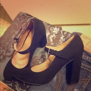 Classic black Mary Janes